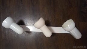 Osvětlení - 3x žárovka, kovové, nástěnné i stropní - 2