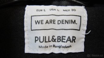 Nádherná nová černá džínová bunda vel. S - 2