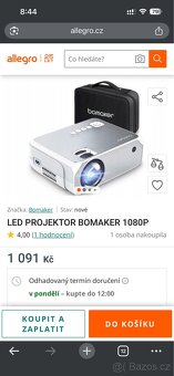 Projektor Bomaker 720p - 2