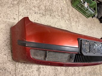Přední nárazník Škoda Fabia 1 červený - 2