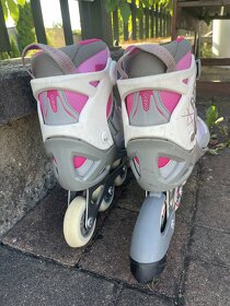 INLINE BRUSLE DĚTSKÉ DÍVČÍ  vel. 38-41 (24-26) - 2