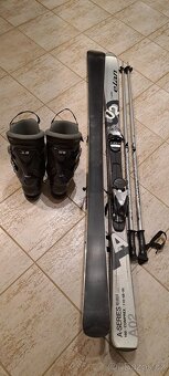 Lyže Elan 160 cm+boty+hůlky - 2