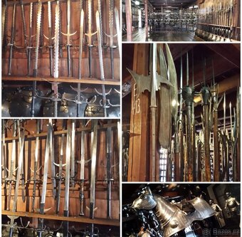 Koupim Cokoliv středověk/historismus meče, zbroje, palné z. - 2