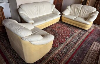 Kožená sedací souprava 3+2+1,5840 - 2