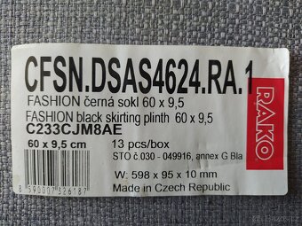 Keramické soklové lišty - 2