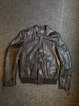 Pánská kožená Replay bunda - 2