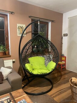 Závěsné houpací křeslo - 2