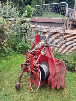 Lesnický traktorový naviják domácí výroby - 2