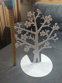 Šperkovnice strom bílá barva - 2