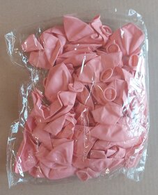 50 ks latexových balónků - světle růžový - 2