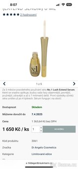 Serum na rasy di Angelo No.1 Lash - 2