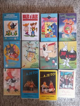 Originální VHS kazety - 2