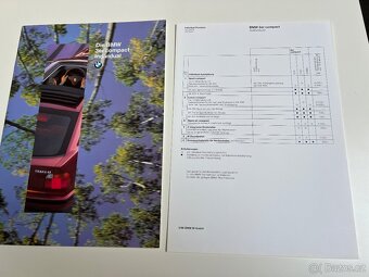 Prospekt BMW 3 Compact Individual E36 (1996), 12+1 str, D - 2