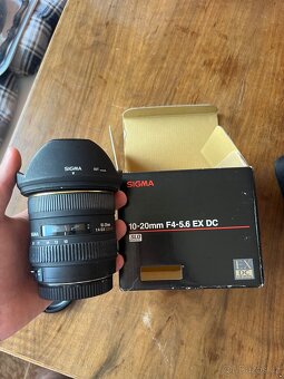 Sigma 10-20mm F4-5.6 EX DC pro Canon - 2
