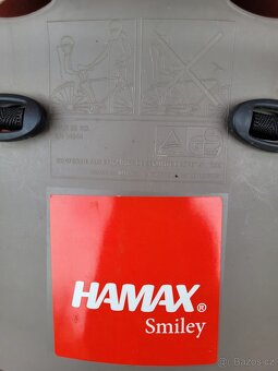 Cyklosedačka Hamax Smiley - 2