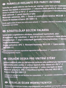 Zateplovací izolační desky pro vnitřní stěny - 2
