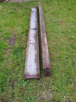 Železné překlady 16 cm/délka cca 220 cm - 2
