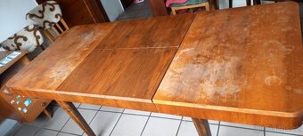 Rozkládací retro stůl - 2
