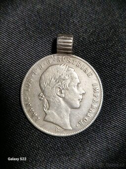 20 kreuzer 1852 C - vzácný - 2