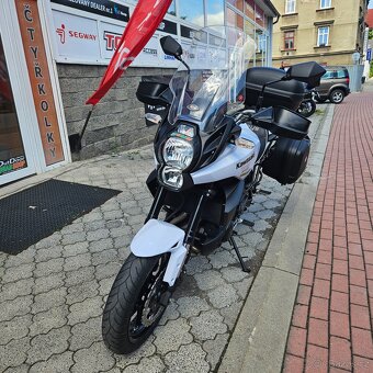 Kawasaki Versys 650, ČR, 1. majitel, 3x kufr, vyšší plexi, - 2