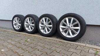 Alu kola 5x112 r17 originál Škoda Yeti - 2