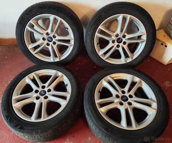 Prodám sadu originálních alukol 7,5x17 ET55 na Ford Mondeo - 2