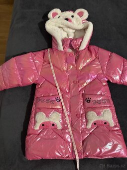 Zimní bunda dětská vel 125-135 - 2