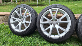 Prodám originální zimní Audi sadu R19 na Audi A6 C7, Audi A7 - 2
