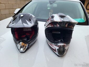 Přilba helma enduro 50 a 55cm - 2