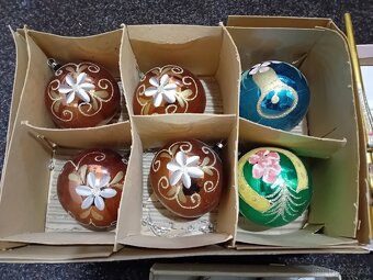 Retro vánoční  ozdoby - 2