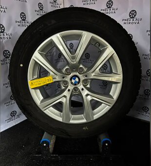 Originální alu kola BMW 5x112 + zimní 205/60r17 - 2