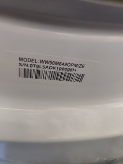 Pracka samsung 9kg - 2