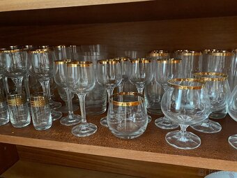 Sady starých skleniček - různé druhy - 2