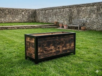 Vyvýšený záhon.  Květináč - 2