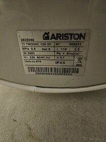 Elektrický bojler Ariston 115L a 80L - 2