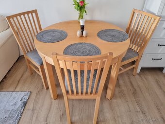 IKEA stůl Bjursta masiv + dýha - 2
