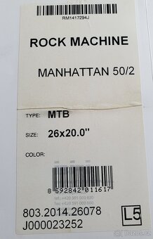 PRODÁM ROCK MACHINE MANHATTAN 50/2 - 2