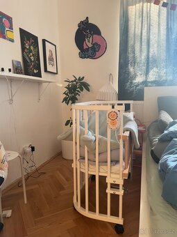 Přístavná postýlka Babybay Original TOBI - 2