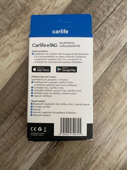 Carlife e-TAG Bluetooth lokalizační čip - 2