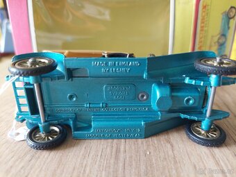 Matchbox yesteryear Y12 THOMAS FLYABOUT OBRÁCENÝ ŠTÍTEK - 2