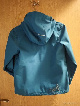 Jarní/podzimní softshell dětská bunda 116 Lewro - 2