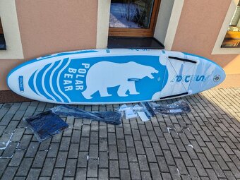 Paddleboard, iSUP, surf Polar Bear 320 cm nosnost 150 kg - 2