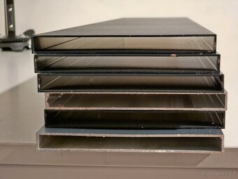 6x hliníkový jekl 99x20x2 cm. - 2