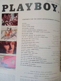 Playboy březen 1964 sběratelský exemplář - 2