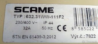 Stavební rozvaděč SCAME 632.31WW-111F2 - 2