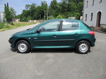 PEUGEOT 206  - 1.1, bez koroze - 2