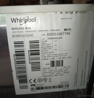 Pultový mrazák whirpool - 2