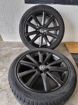 ALU 17 5x112 origo VW grafit + pneu Nokian - 2