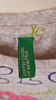 Dívčí tričko Benetton 7 /8let - 2