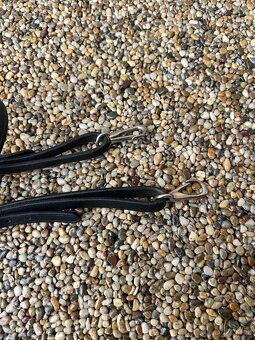 Černý kožený poprsník Full - 2